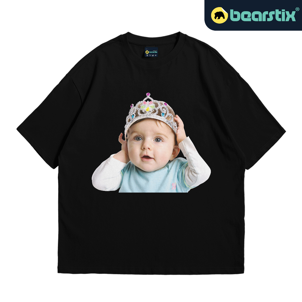 SHINZO - Kaos Oversize Baby Face - Tshirt Little Princes - Baju Streetwear