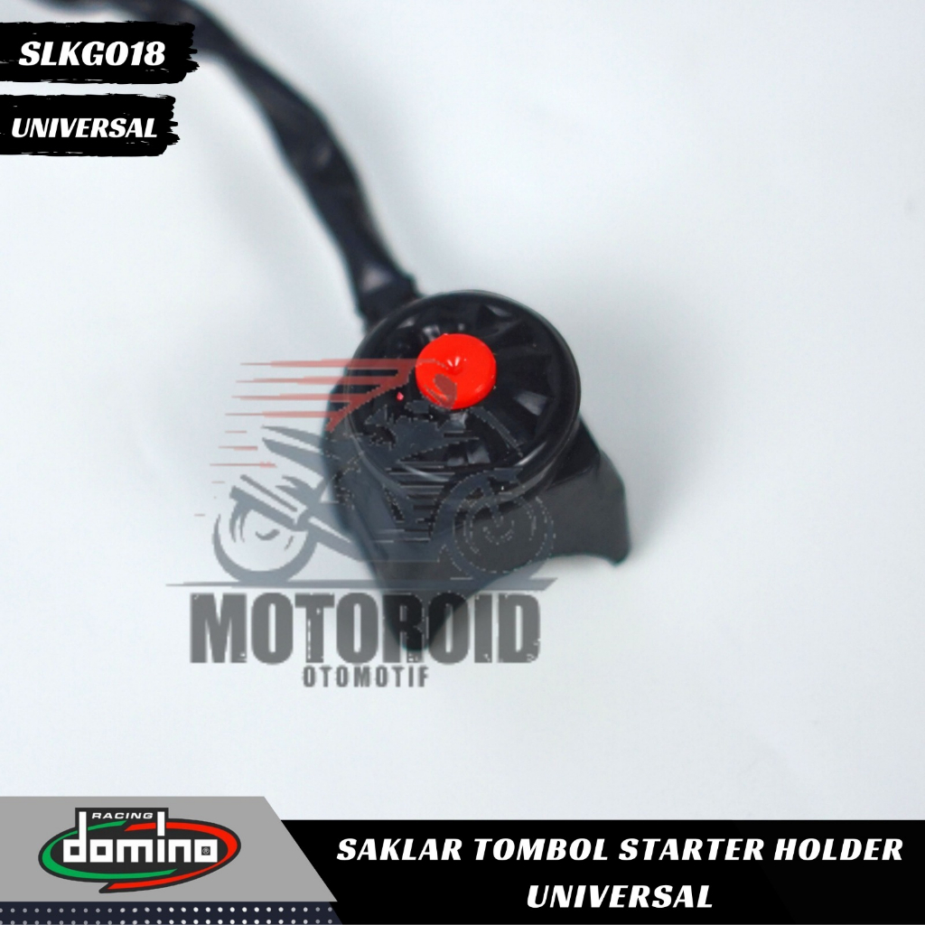 SAKLAR TOMBOL STARTER model KTM universal / holder Universal MOTOR BULAT MINI stater bulat model DOMINO