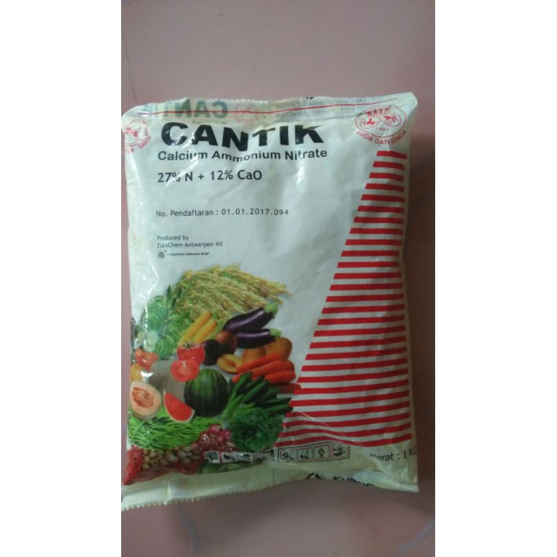 Pupuk NPK CANTIK amonium nitrat  calsium 1kg