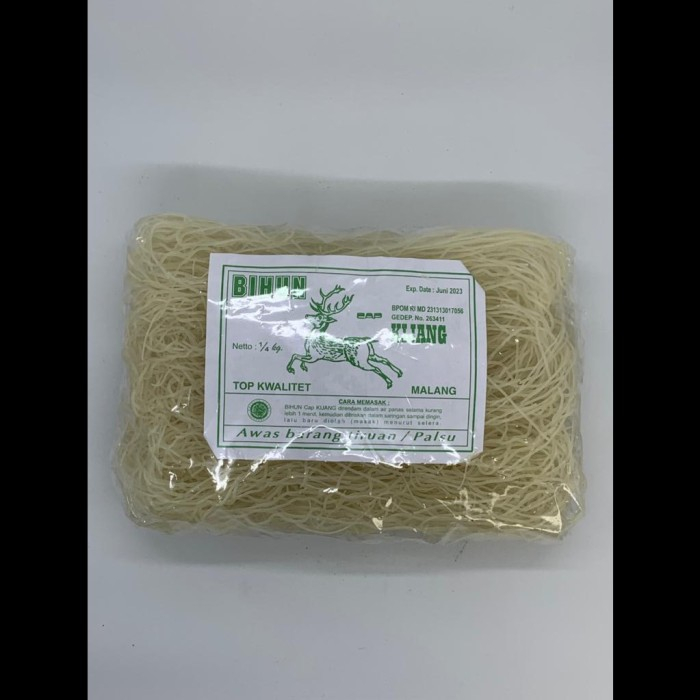 

BIHUN BERAS CAP KIJANG 250GR / RICE VERMICELLI