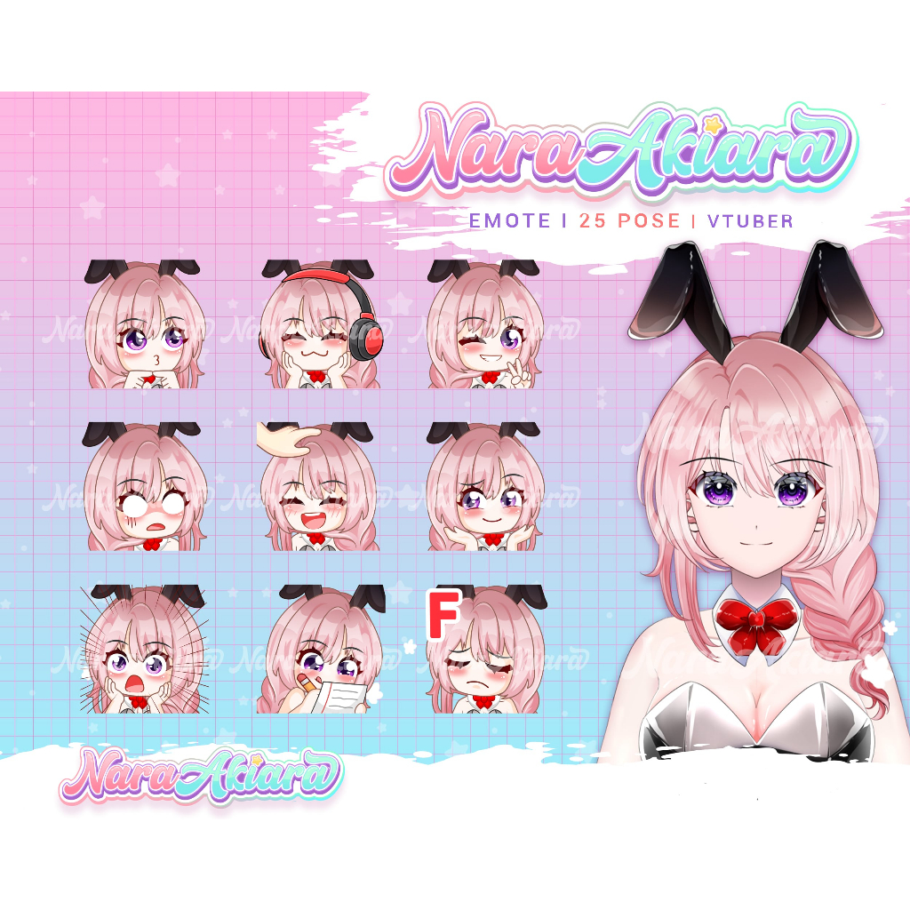 Emote Vtuber untuk Twitch: Hadirkan Ekspresi Unik dalam Streaming Anda, Konten Streaming, Emote Siap