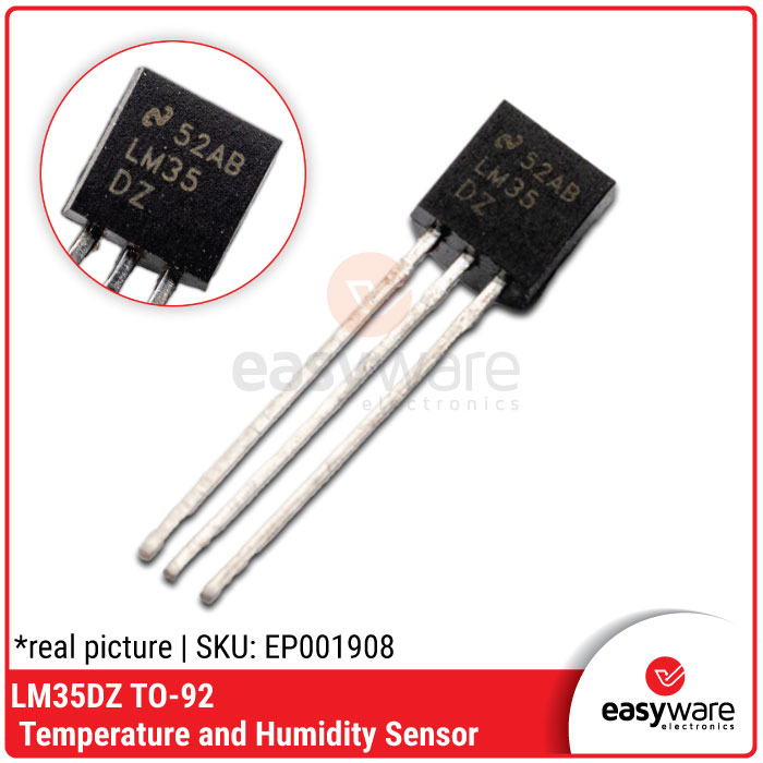 LM35 Temperature Sensor LM35DZ TO-92 LM35 DZ TO 92