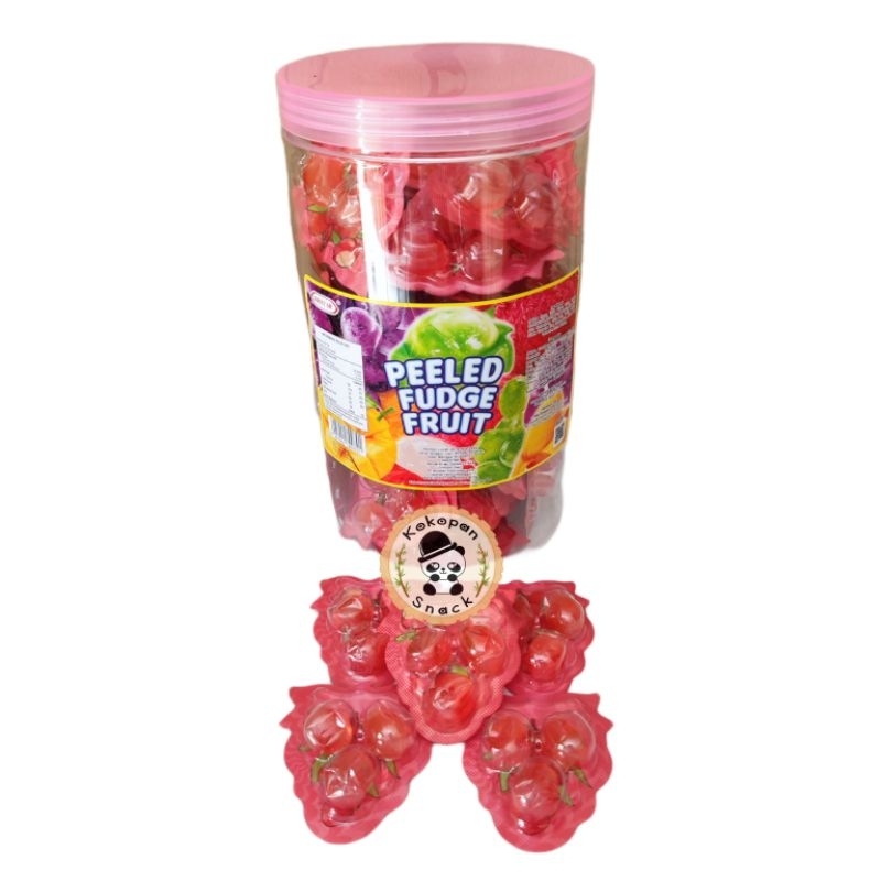 SWEET ME PEELED FUDGE FRUIT TOPLES ISI 50