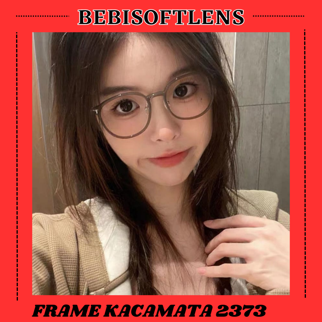 Kacamata 2373 Kacamata AntiRadiasi, Kacamata AntiBlueray, Kacamata Bluecromic, Kacamata Normal, Kacamata Minus, Kacamata Kotak, Kacamata Cat Eye Kacamata Khusus Plus / Progressive / BB