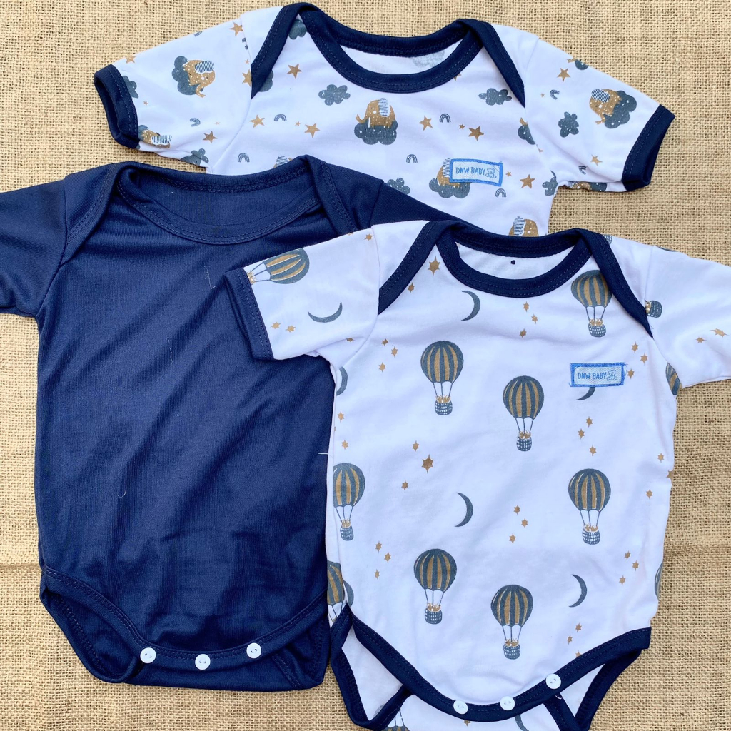 3 PCS JUMPER BAYI SERIES NAVY SABLON