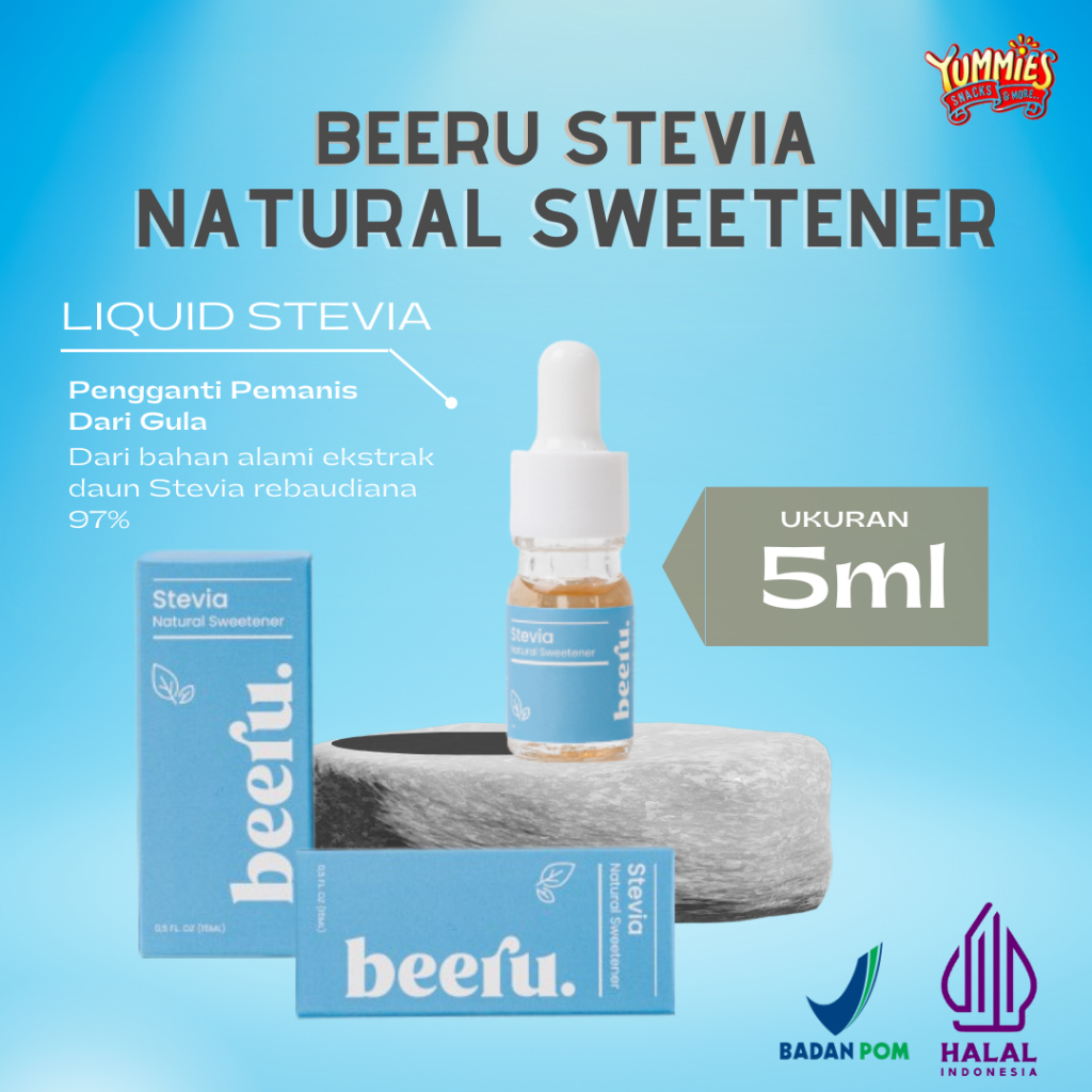 

BEERU Stevia Natural Sweetener (5ml)