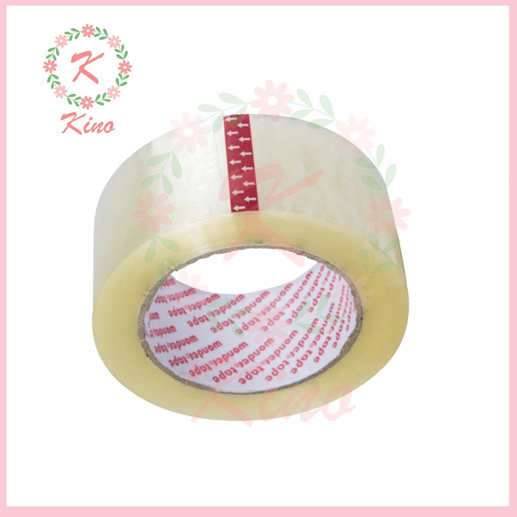 

Lakban Bening Selotip / Lakban / Isolasi / Tape Lakban 1 Inch/2 Inch Berkualitas Lengket 100 Yard