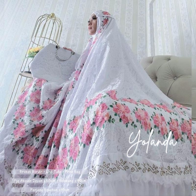 MUKENA YOLANDA BY ZAZA STORE