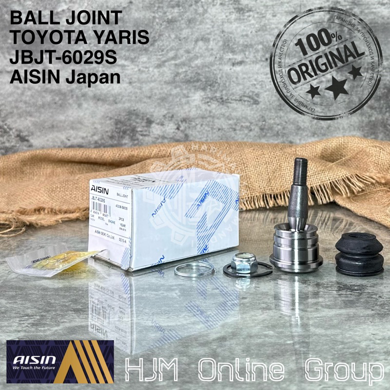 BALL JOINT LOW ARM SAYAP TOYOTA YARIS VIOS JBJT-6029S AISIN Japan