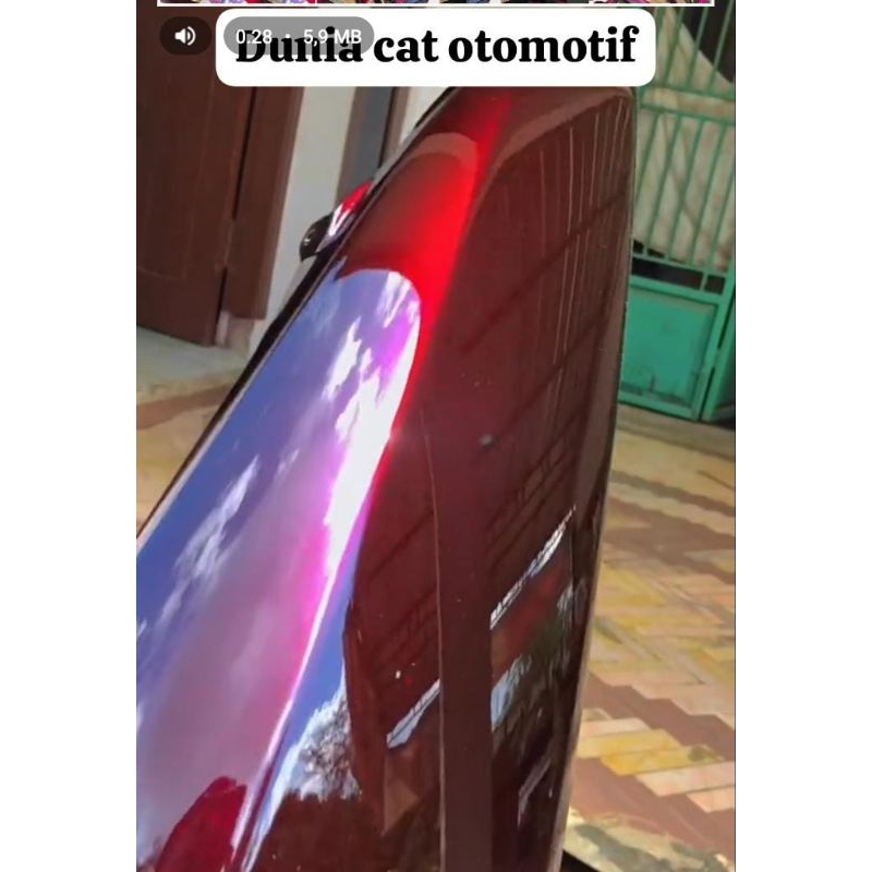 cat hitam lembayung red