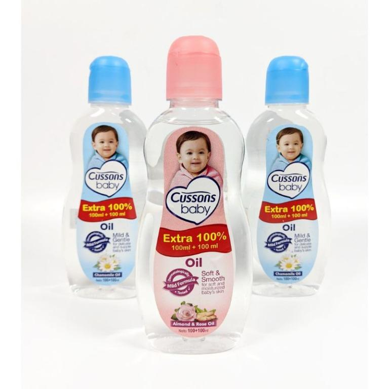 Cussons Baby Oil I Soft &amp; Smooth I Mild Gentle