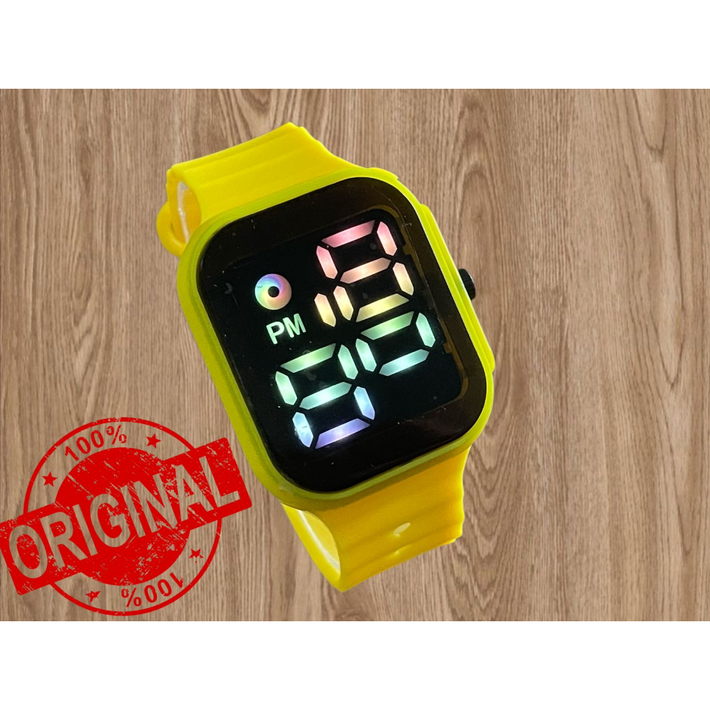 (SS) BISA COD JAM TANGAN PRIA WANITA DIGITAL FASHION KOREA C1-9 ANTI AIR