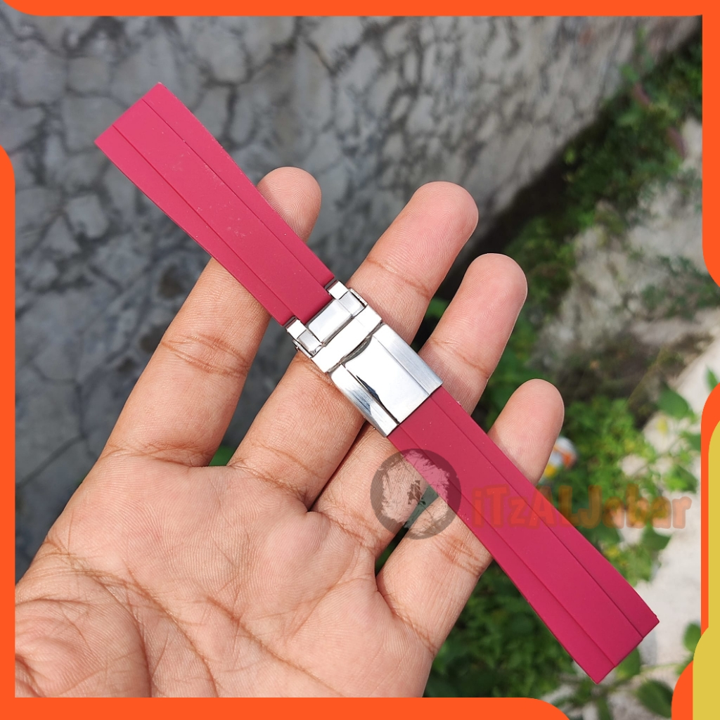 Tali jam tangan Rubber silicone 20mm Strap tali jam Karet 20mm WH242