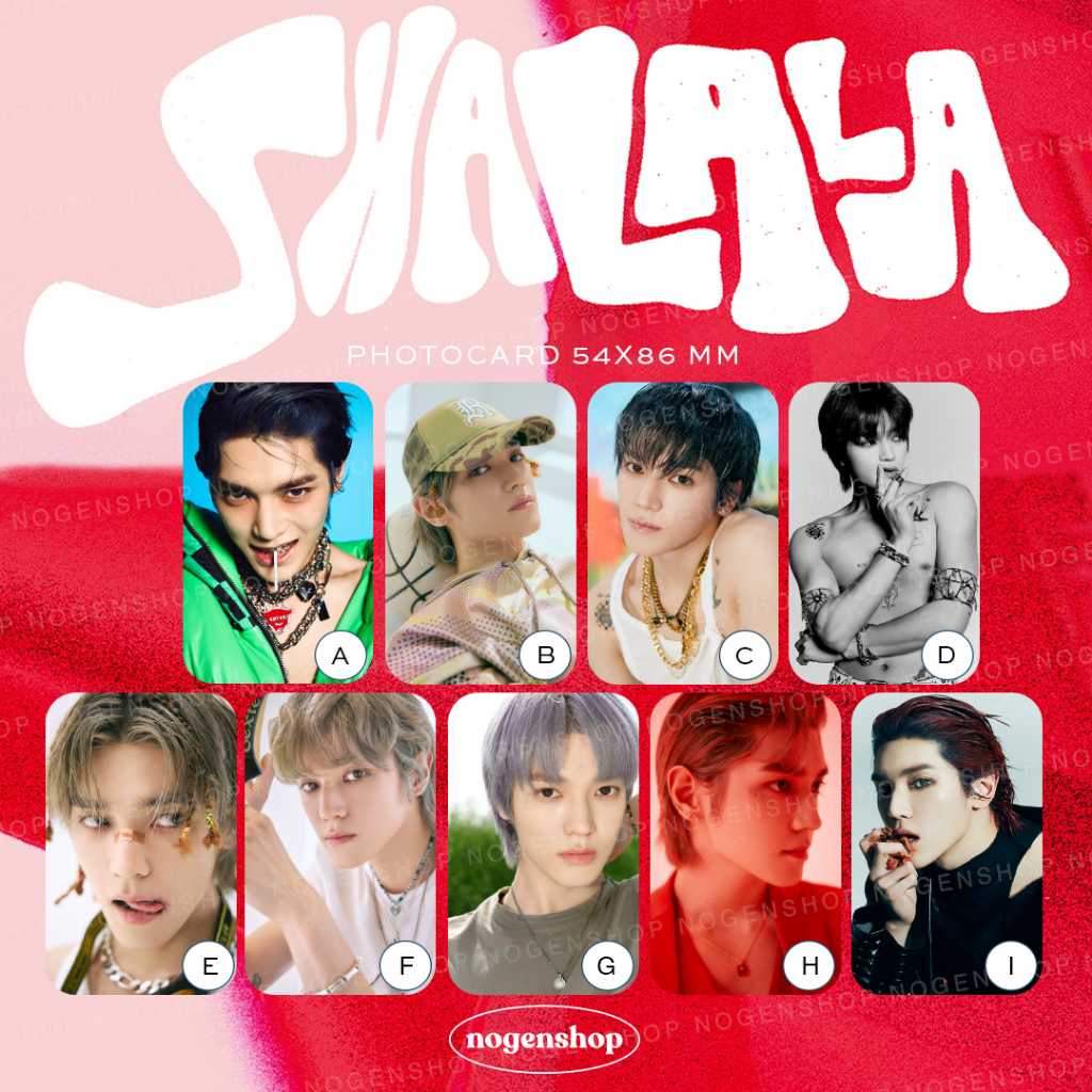 [UNOFFICIAL/FANMADE] PHOTOCARD PC NCT TAEYONG SHALALA