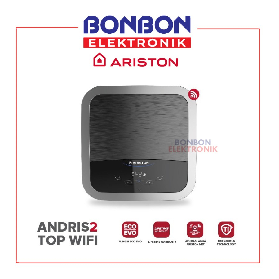 Ariston Water Heater 15 Liter Andris2 TOP WIFI 350 Watt / AN2 TOP 15L