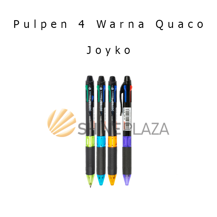 

Pulpen Bolpen Pena 4 Warna Joyko Quaco BP-288