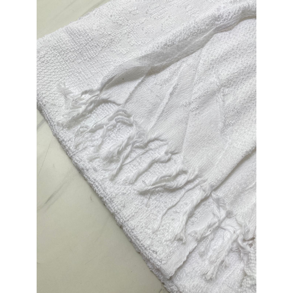 Perlengkapan Haji Kain Ihram Ihrom Rumbai Big Size Ukuran Jumbo 2pcs