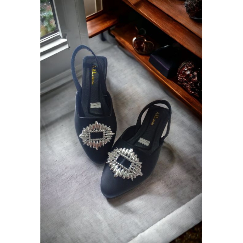 Tmo - 8.8 Sale Sandal new arrival HILLS Nasya EXPAND 2CM/sandal wanita Slop kekinian Bisa Cod Termurah/sepatu sandal Mules wanita paling murah dan berkualitas
