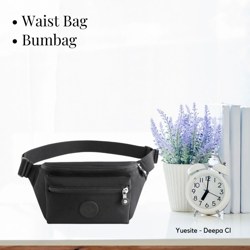 YUESITE DEEPA TAS PINGGANG WANITA PRIA WAISTBAG IMPORT ANTI AIR