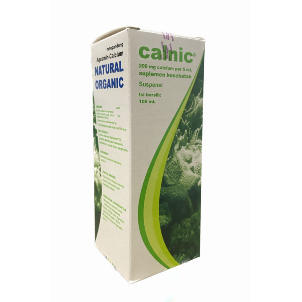 CALNIC SIRUP 100 ML Membantu Memenuhi Kebutuhan Kalsium Pada Anak