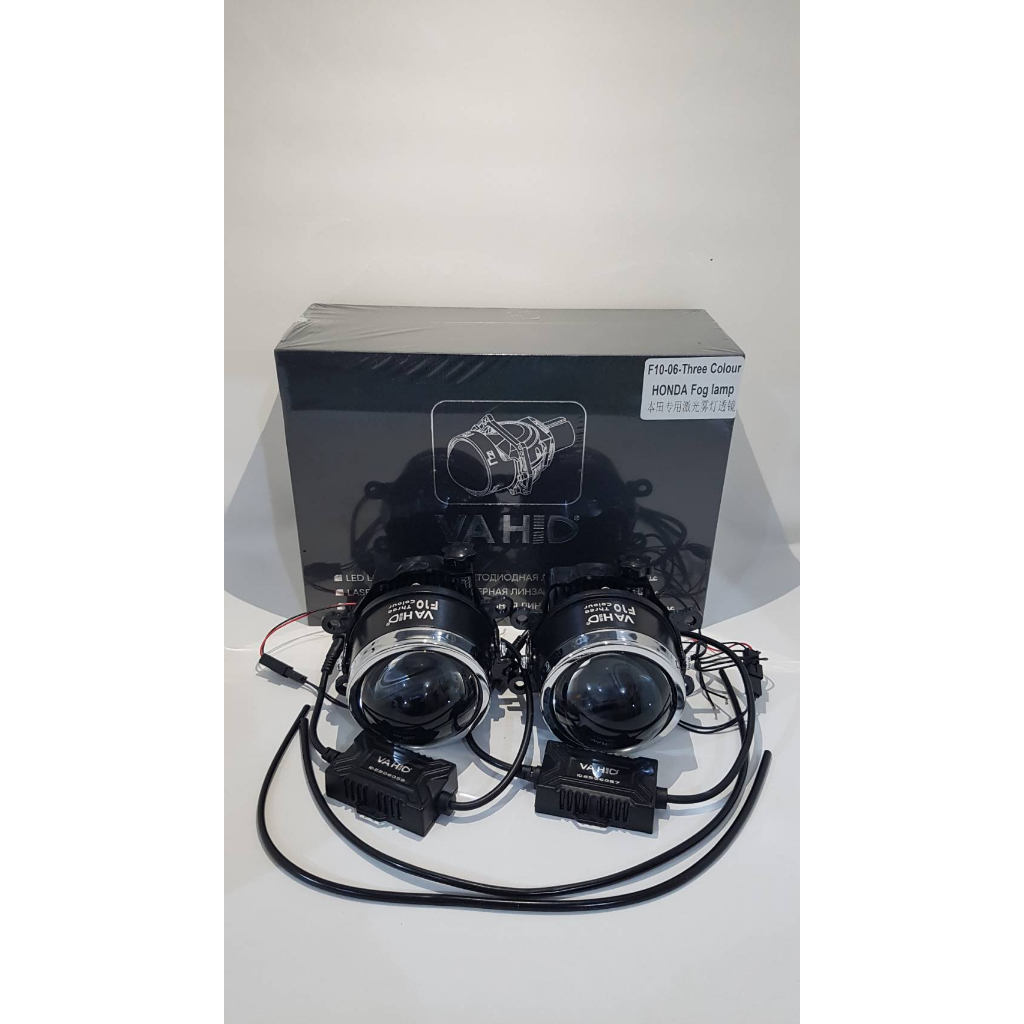 Fog Lamp Foglamp BiLED Bi-led VAHID F10 Lampu Kabut Bemper 3 Warna 3 Colors Honda Toyota