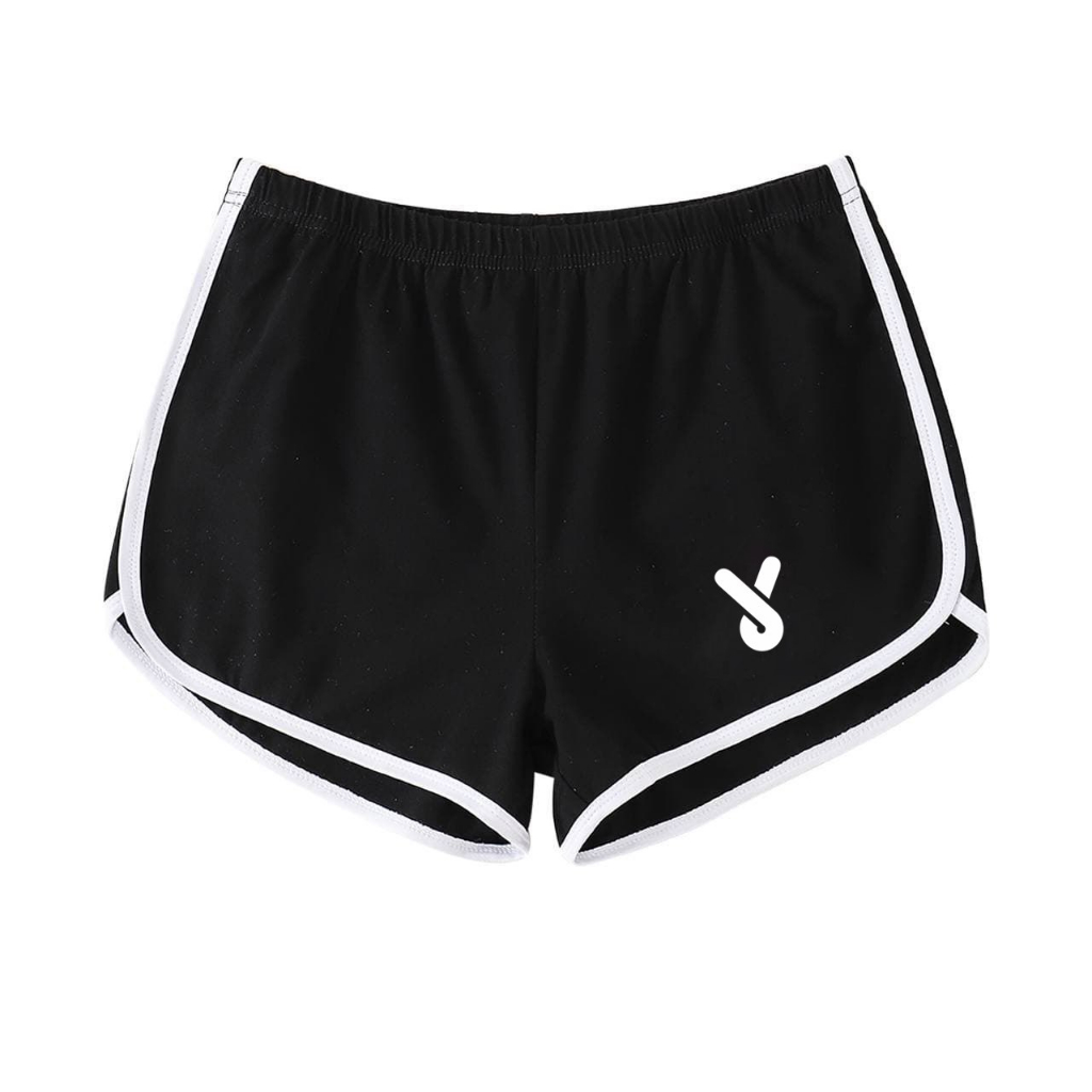 NEW - SHORT PANTS  LOGO / HOT PANTS / CELANA SANTAI WANITA | CELANA PENDEK WANITA