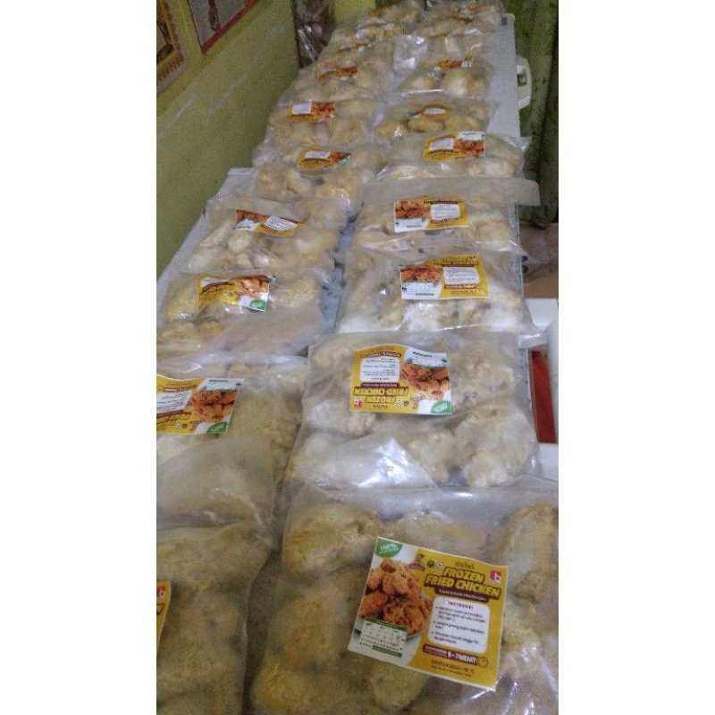 

fried chicken frozen als chick Isi 8 potong