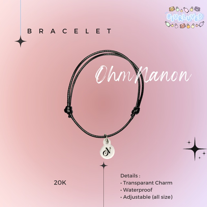 [READY&PRE-ORDER] gelang ohm nanon ohm pawat nanon korapat bracelet