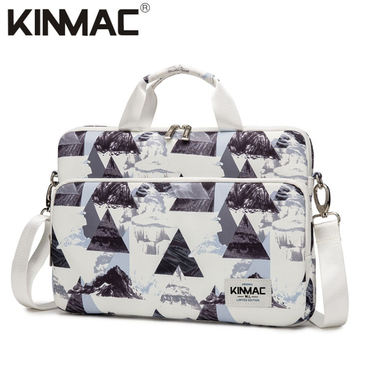 Tas Laptop Macbook KINMAC longstrap mountain zebra pattern 13 14 15 16inch