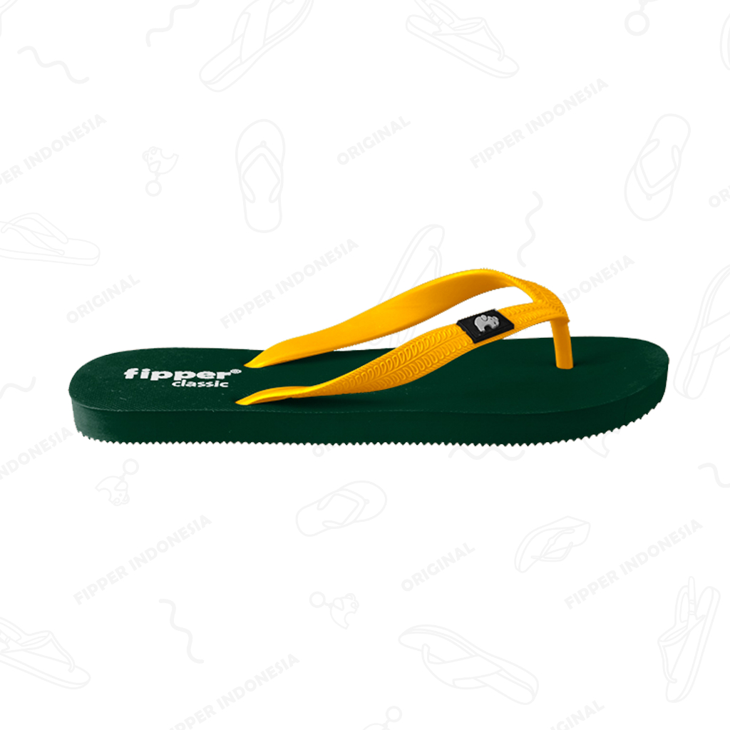 Fipper Classic Green Emerald / Yellow