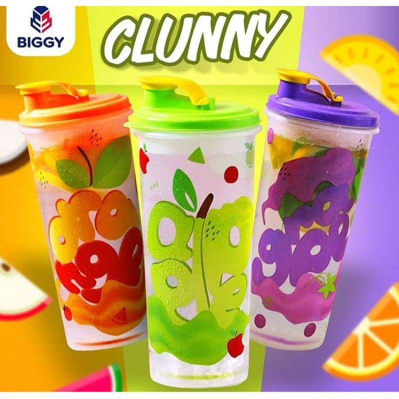 Water jar scutary / water jar clunny /tempat minum motif buah fruity