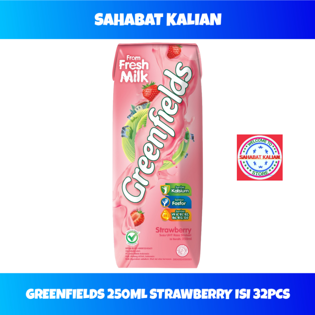 Greenfields 250ml 1 Karton Isi 32pcs