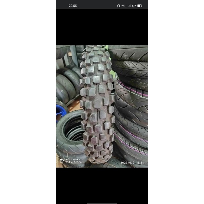 ban trail ring 16 ukuran standar blakang