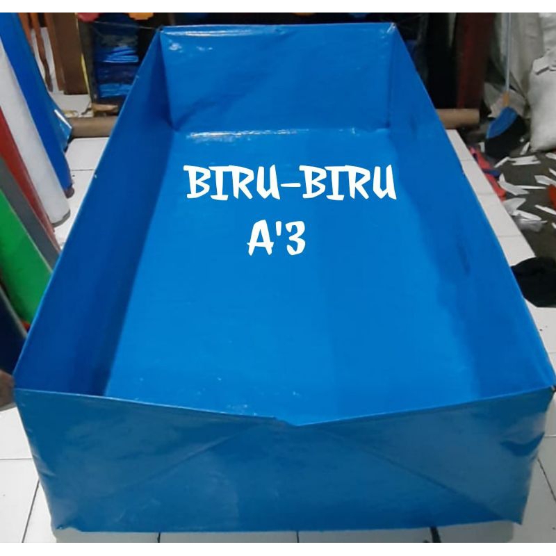 TERPAL KOLAM IKAN 200x100x50 A3&amp;A5 KOREA