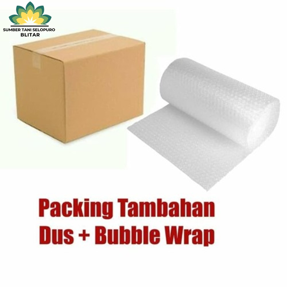 

Extra Packing Tambahan Untuk Packing Lebih Aman - Kardus + Bubble Wrap