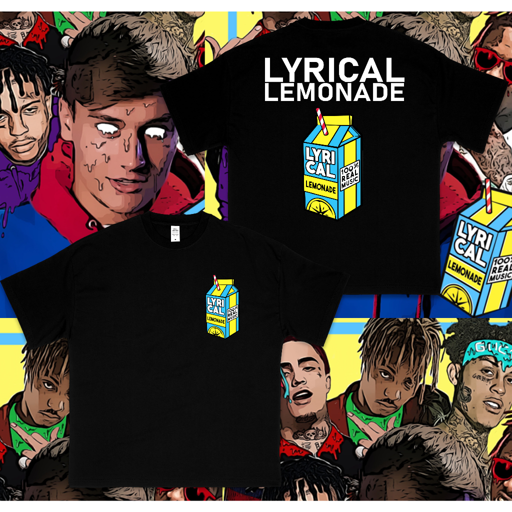 LYRICAL LEMONADE TEES X01 / GRAPHIC TEE / STREETWEAR Kaos Pria