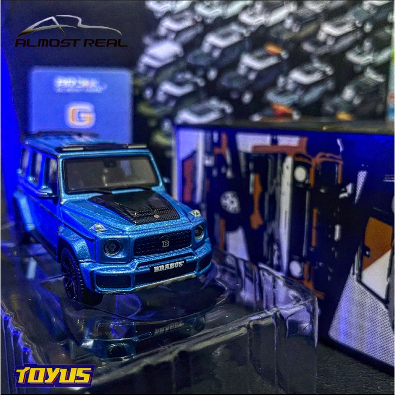 Almost Real - BRABUS GCLASS AMG 63 ELECTRIC BEAM YELLOW