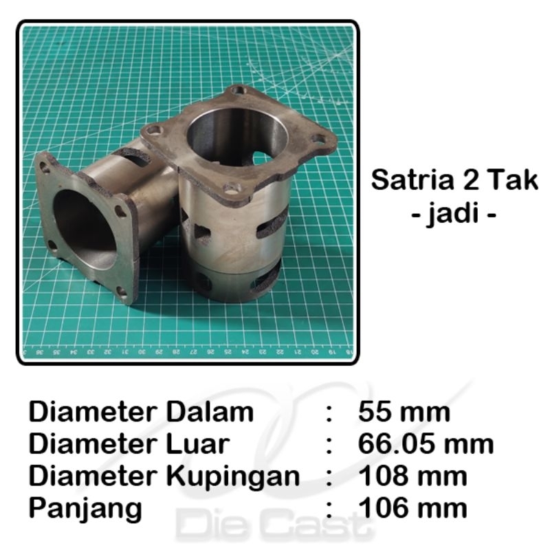 Liner Boring Jadi - Satria 2 Tak