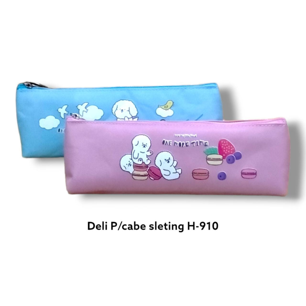 

TEMPAT PENSIL DOMPET PEN CASE SLETING KAIN DELI H-910