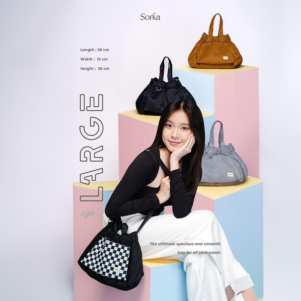 Zora - Dumpling Bag - Size L - Sorka Indonesia