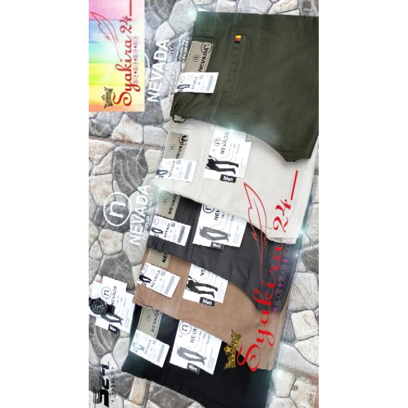 LIMITED EDITION ARMY CELANA PANJANG CHINO SLIMFIT STREET