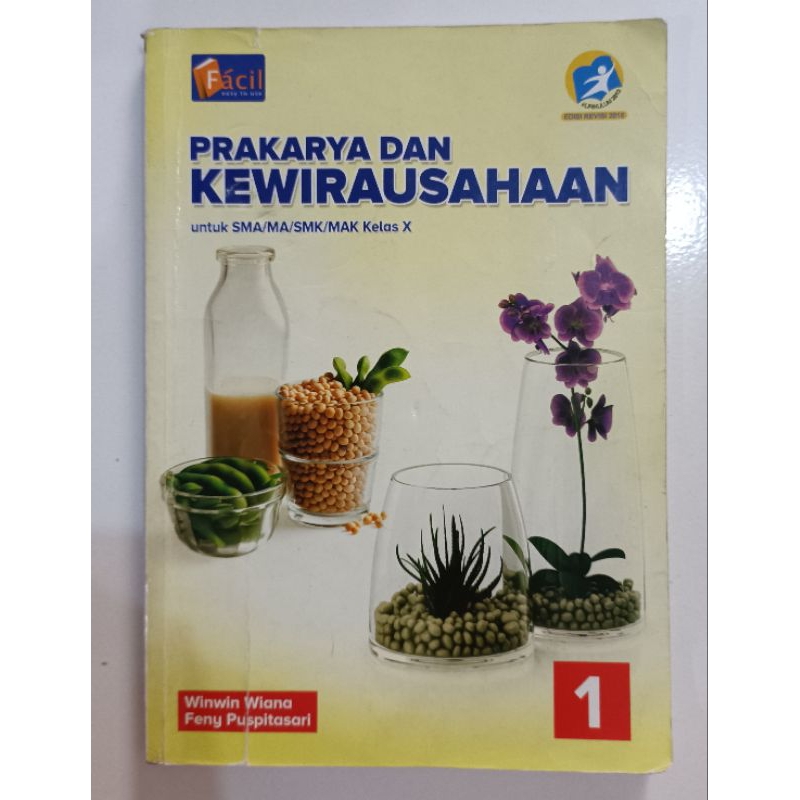 Buku Prakarya dan Kewirausahaan Grafindo Kelas 10 Kurikurum 2013 Edisi Revisi