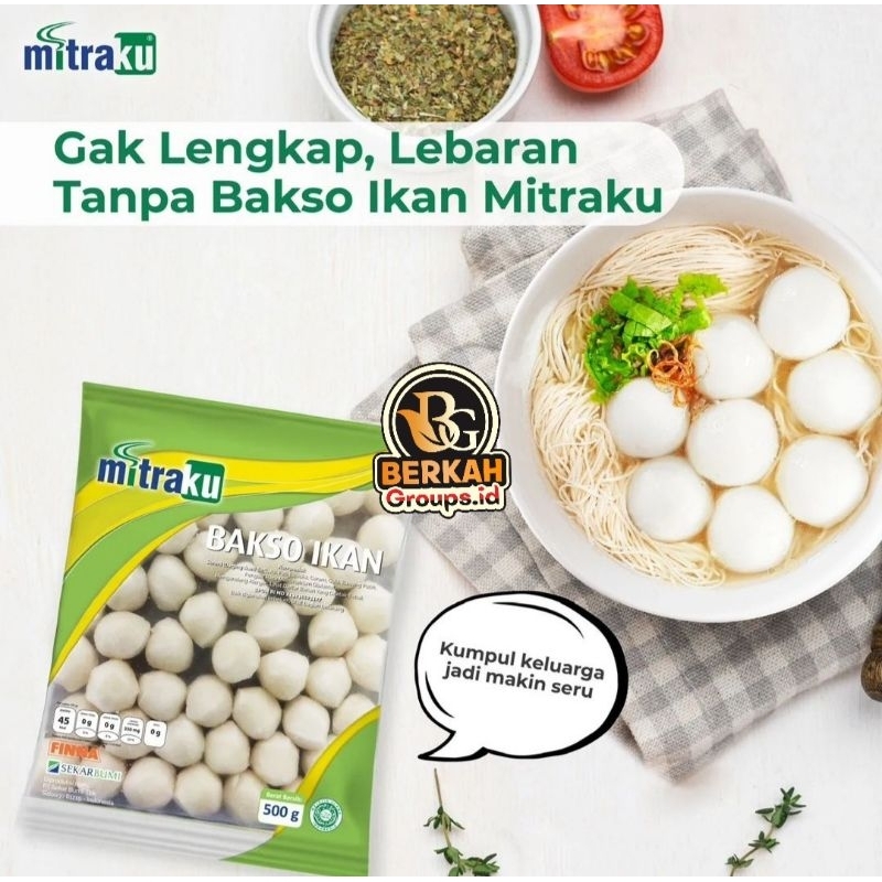 

Mitraku Bakso Ikan 500gr & 200gr