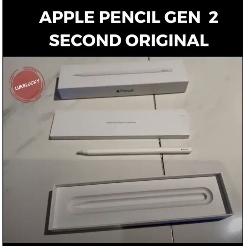 Apple Pencil gen 2 second