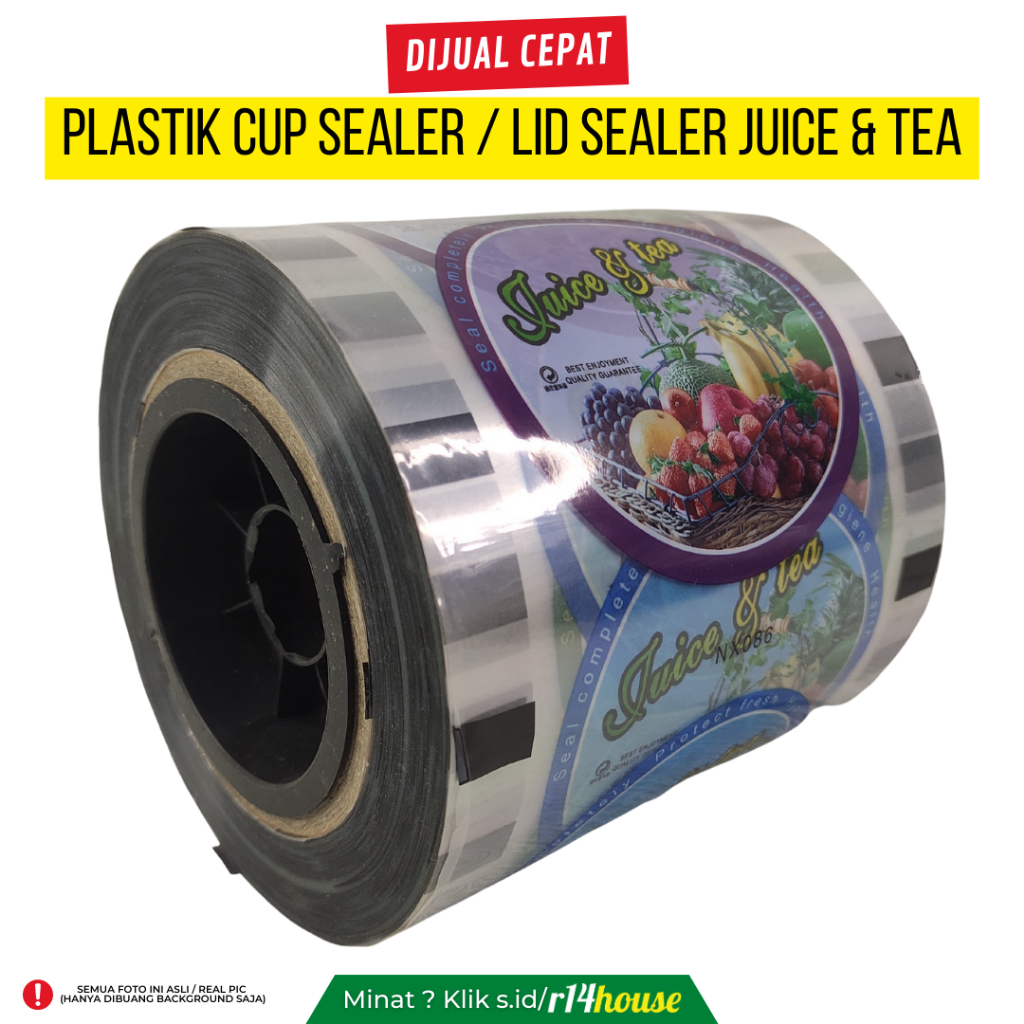 PLASTIK CUP SEALER / LID SEALER JUICE & TEA