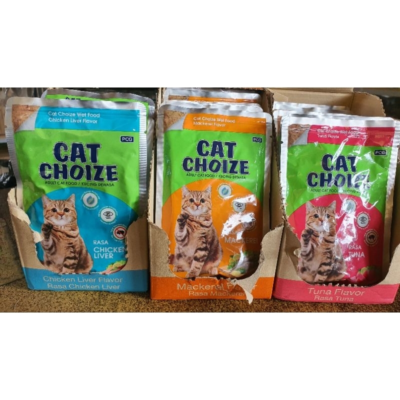 CAT CHOIZE POUCH Adult 75gr