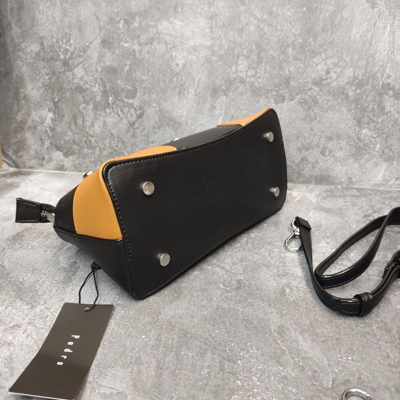 Pedro Shearling Bowling Bag