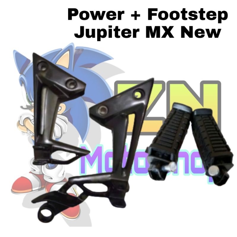 Power Footstep MX NEW 135 Dudukan Footstep Postep Jupiter MX New 135