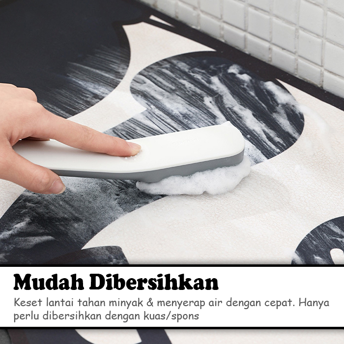 COD LuxuryParty DD-2E /Keset Lantai Motif Cartoon/Keset Lantai Terpopuler/Keset Kaki Terbaik