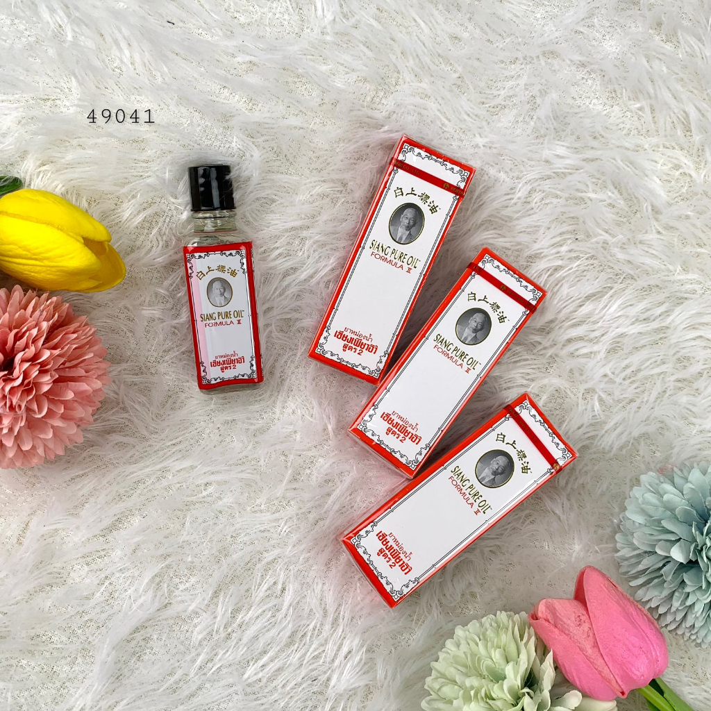 49041 MINYAK ANGIN SIANGPURE OIL PUTIH FORMULA 02 MADE IN THAILAND BANGKOK PREMIUM MINYAK ANGIN SIAN